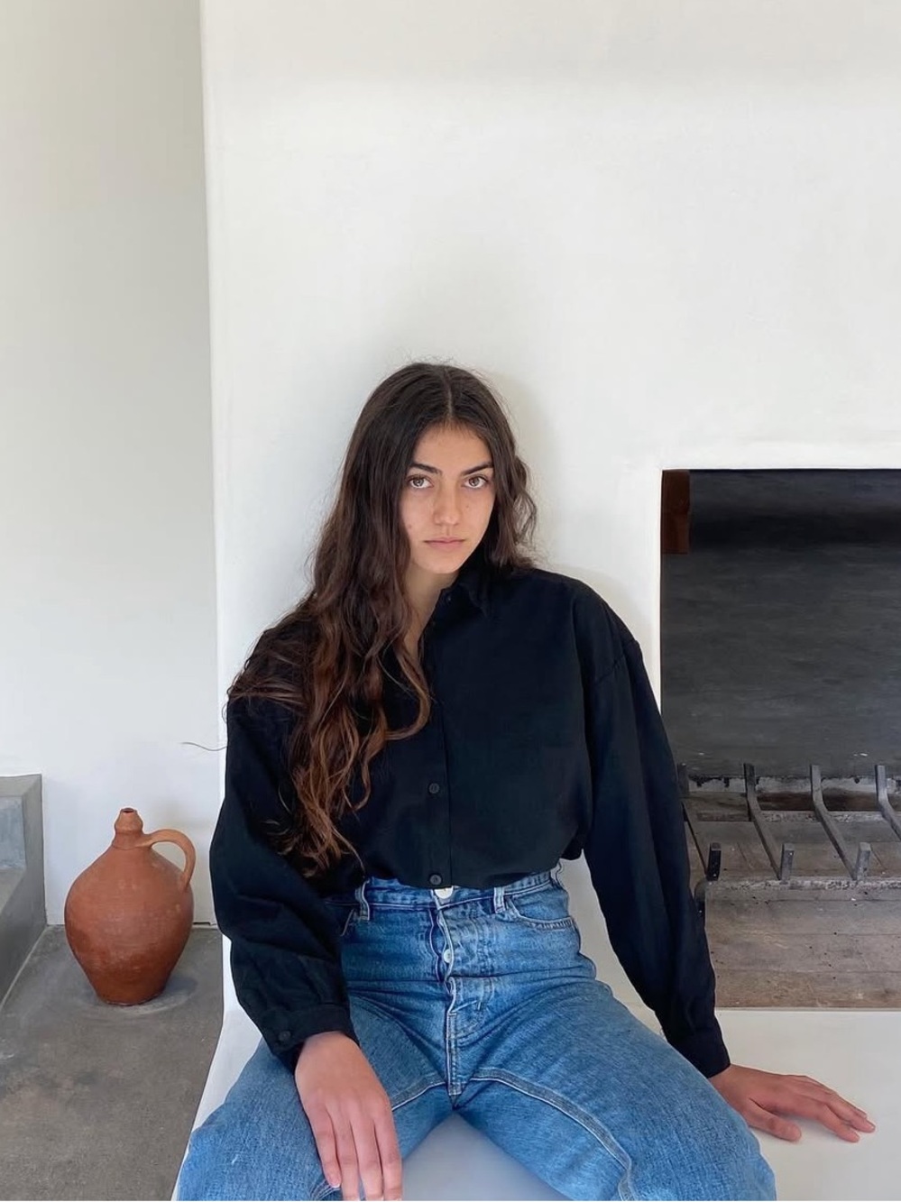 Jesse Kamm Black Alberta Shirt